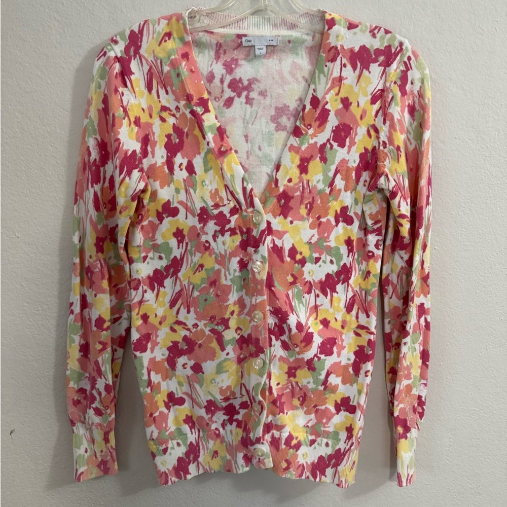 GAP Floral Cardigan - Multicolor